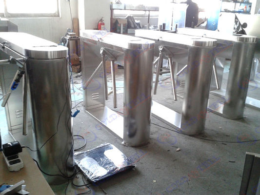 Conveniet Use Swimming Pool / Gym Tripod Turnstile Gate , Bracelet Reader