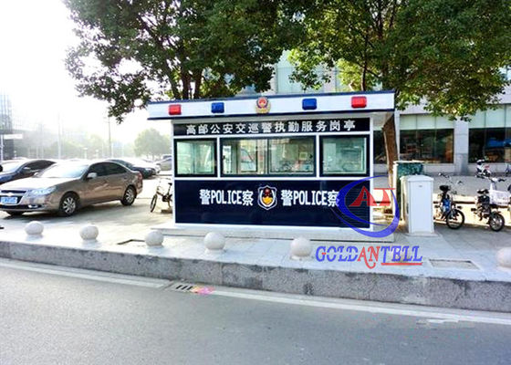 Color Steel Prefabricated sentry box shed for garden , Police Station , Residential Building