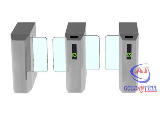 AC / DC Security Turnstile Gate With RFID Fingerprint Facial Recognition Access Control