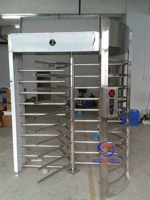 Indonesia Prison high full height turnstile barrier one track entrance