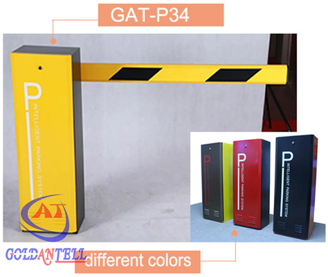 Heavy Duty Boom Barrier Gate , drop arm barrier RFID card controlled durable motor