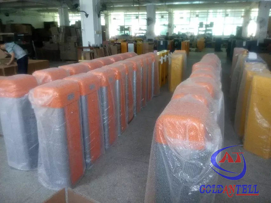 Steel Customized Logo Boom Barrier Gate , Security Car Park Barrier