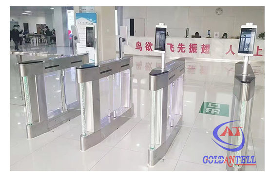 Customizable Smooth Pedestrian Speed Gate Turnstile 600-900mm for Secure Access