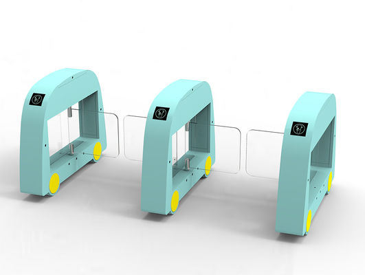 Lovely Car Shaped Sliding Speed Gate Turnstile For Kindergarten & School & Playground