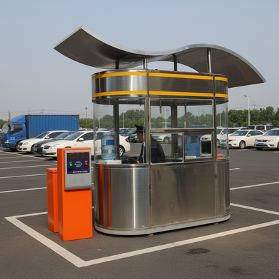 Composite Panels Modern Portable Security Booth Robust and Lightweight Design Suitable for Multiple Security Environments