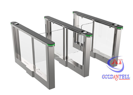304 SS Speed Gate Turnstile With Face Recognition Thermal Camera