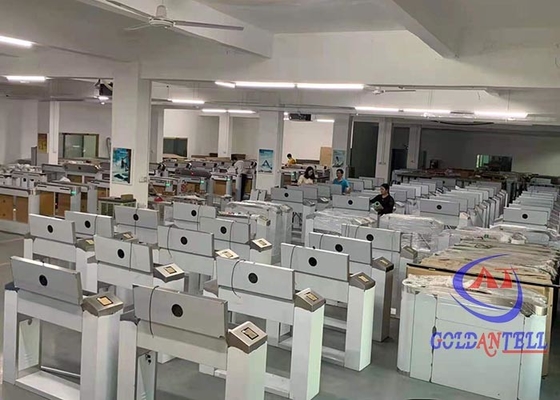 Автоматический терминал распознавания лиц ворот турникета RFID для офисного здания