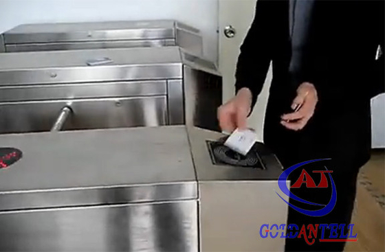 Гибкая быстрая скорость пропуска для управления Sytem карты/wristband RFID с автоматическим турникетом барьера