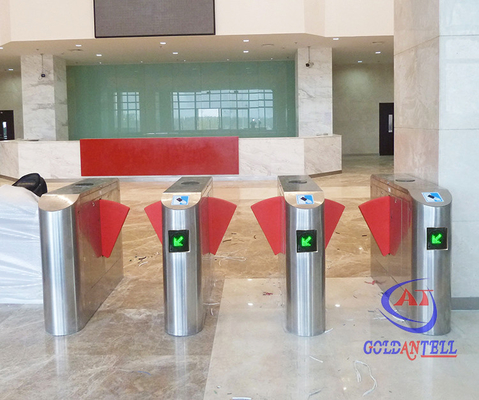 Высокоскоростной стальной читатель карты турникета RFID супермаркета Bi дирекционный с датчиком инфракрасн