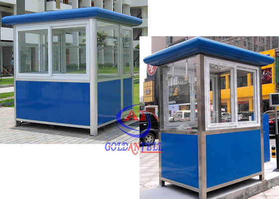 Восходящий поток теплого воздуха изолировал полуфабрикат комнату охранника со штуцерами электричества