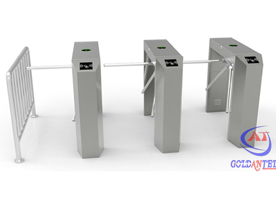 Механизм ворот турникета треноги RFID, системы безопасности входа нержавеющей стали