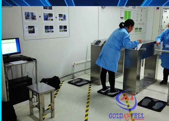 Анти- статические ворота ESD доступа RFID с диапазоном запястья/педалью для офиса фабрики лаборатории