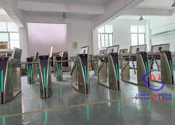 Нержавеющая сталь ржавчины на открытом воздухе турникетов управления доступом анти- со светами СИД