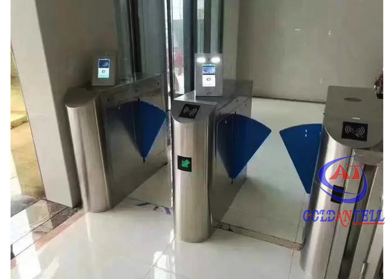 RFID Reader Tcp / Ip Flap Barrier Gate Внутренний Внешний