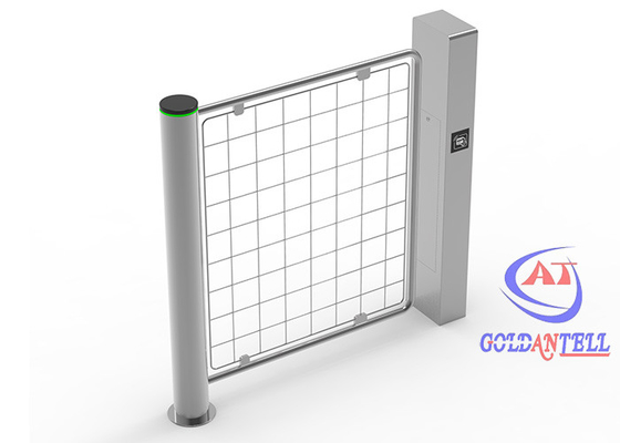 Вертикальная безопасность ворота поворота RFID карта открытый груз нержавеющая сталь индивидуальные двери