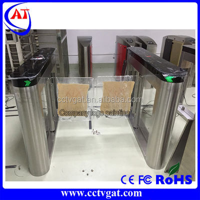 High-Speed Swing Turnstile Gate with 0.6s Sliding Speed IP54 Protection and 35-40 Persons/Minute Flow Rate