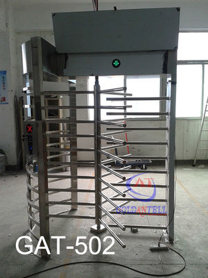 Electronic Turnstile Barrier Gate with 0.2s Barrier Open/Close RS485 Communication and 600mm Passage Width