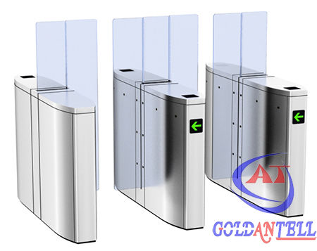 1.8M Full High Turnstile with 304 Stainless Steel Construction and IP54 Protection for Secure Dual Lane Entry