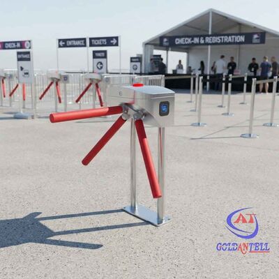 Мобильный портативный треугольник без установки RFID доступные ворота бюджетные для временных мероприятий и мест CE