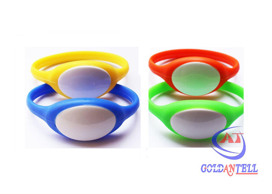 браслет NFC силикона Wristband 125khz 13.56mhz Rfid МАРКИРУЕТ водоустойчивое умное RFID