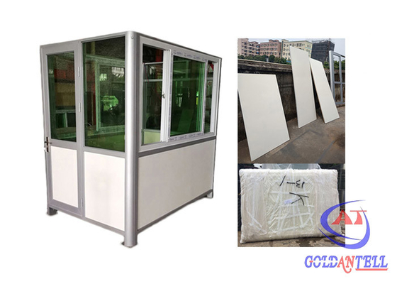 Дом охранника портативной стали окна 2M Prefab гибкий