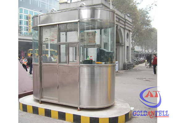 Гибкий дом киоска безопасностью Prefab стали 40Ft плана