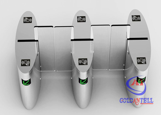 Тонкая система заграждений управления доступом ворот турникета высоты Rfid двойная полная