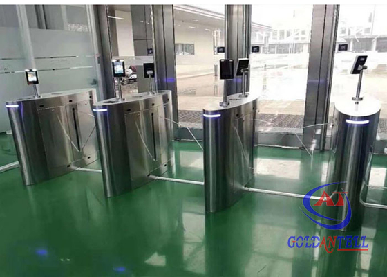 Турникет барьера щитка счетчика RFID оптически с высотой распознавания лиц половинной