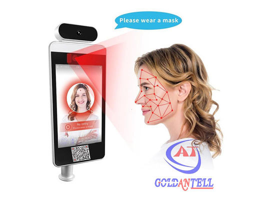 Green Pass face recognition thermal camera Access Control Multi Languages