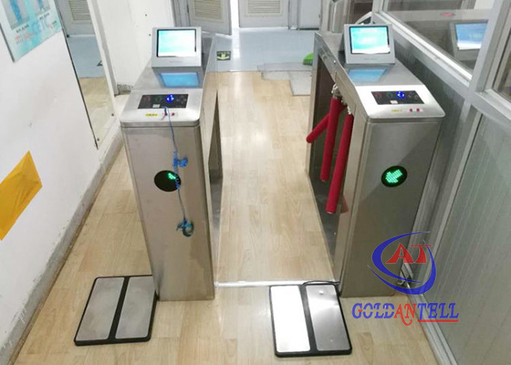 Система управления доступом турникета треноги ESD с воротами ESD Teste компьютера педали ноги & 8 дюймов