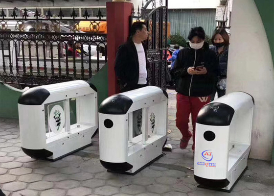 Ворота барьера качания карты SS304 RFID лицевые для парка атракционов детского сада школы