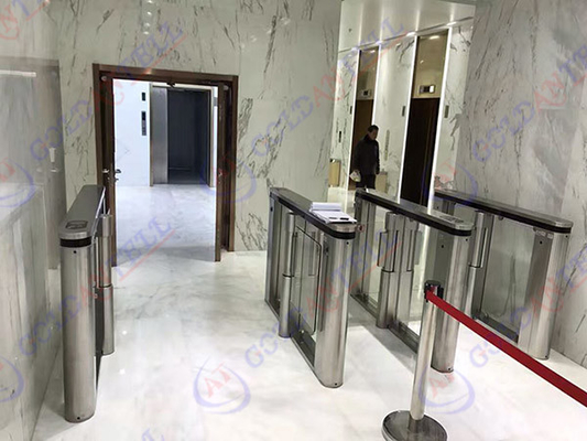Полноавтоматический проходить турникета 90CM RFID широкий для безопасности