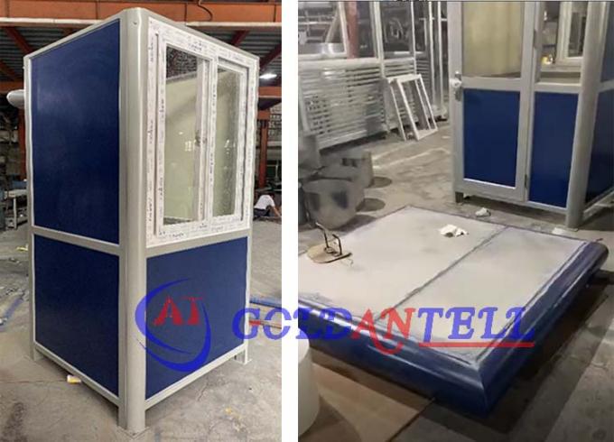 Дом охранника гибкое 0 портативной стали окна 2M Prefab