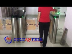 GAT-686 Скоростные ворота, перекрывающие ворота с QR-кодом и считывателем RFID-карт