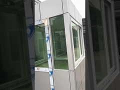 ГТ5- Однокомнатные цветные стальные конструкции наружные предостроенные охранный дом охрана наружная охранная будка