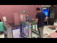 GAT-660 RFID CARD READER Swing Barrier Gate с считывателем лиц