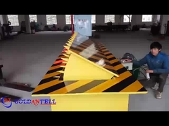 Красный светодиодный светофор Автоматический гидравлический блокировщик дороги с подъемным блокировщиком транспортного средства