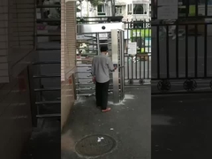 Внутренние / наружные полновысокие ворота с поворотом с карточным считывателем или системой управления множественным доступом