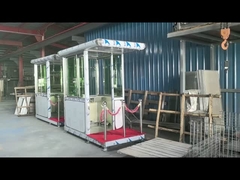 Наружная подвижная охранная будка из нержавеющей стали водонепроницаемая